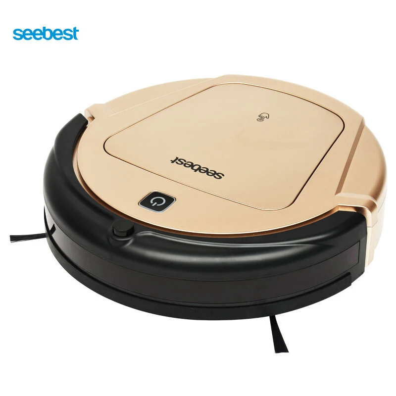 Seebest D750 Тьюринг 1 0 гироскоп навигация вакуумный чистый робот с резервуаром для