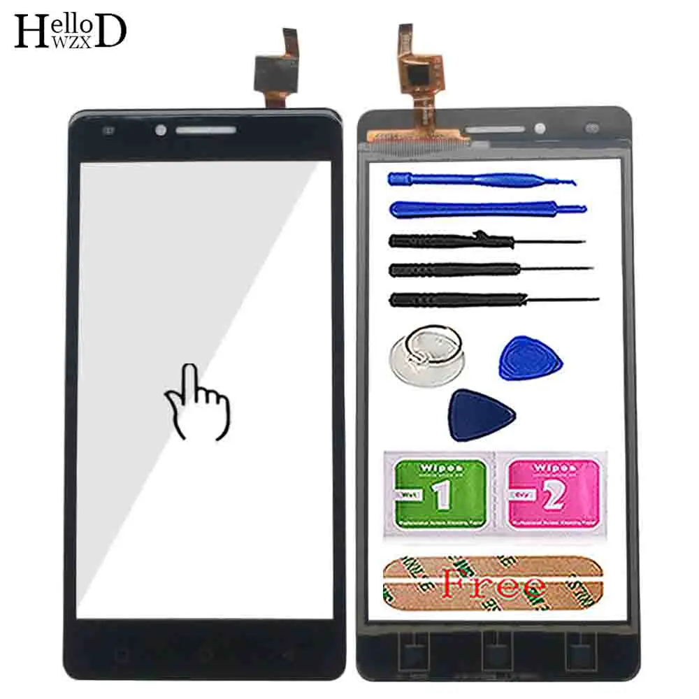 

5.0'' Phone Touch Screen TouchScreen For Ark Benefit S502 Touch Screen Digitizer Panel Sensor Glass Replacement Tools 3M Glue