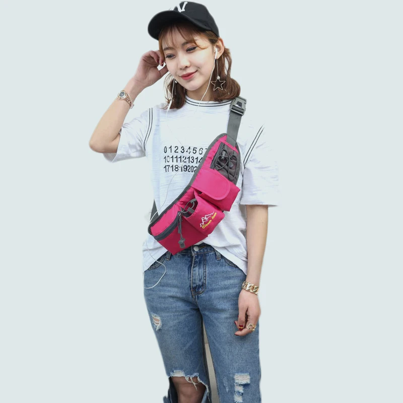

Portable Sports Bag Running Waist Bag For Men Waterproof Oxford Belt Women Men Jogging Walking Cycling Bags For Sports Wx056