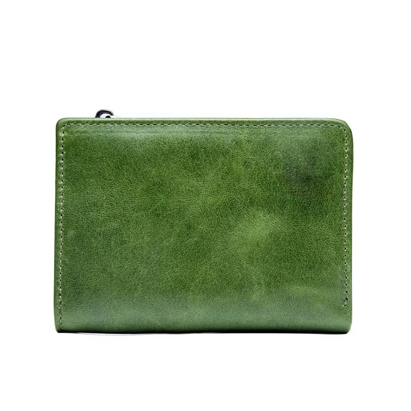 Брендовые женские короткие кошельки DOYUTIG из натуральной коровьей кожи