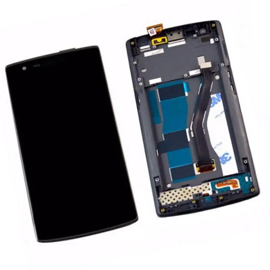 

A0001 lcd For OnePlus One Plus 1+ A0001 LCD Display Touch Screen Digitizer With Bezel Frame Full Assembly Repair Parts
