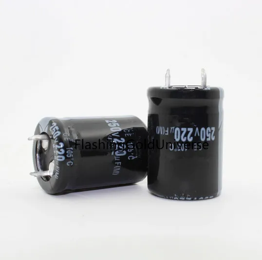 250v-220uf-220uf-250v-electrolytic-capacitor-volume-22x30-25x25-best-quality