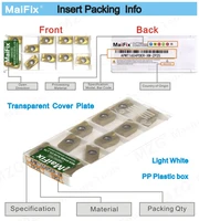 טונגסטן ביצרו קרביד והתוספות והתוספות ביצרו קרביד טונגסטן עיבוד נירוסטה CNMG120408-HS ZM30 שבבי 10pcs MOSASK (5)