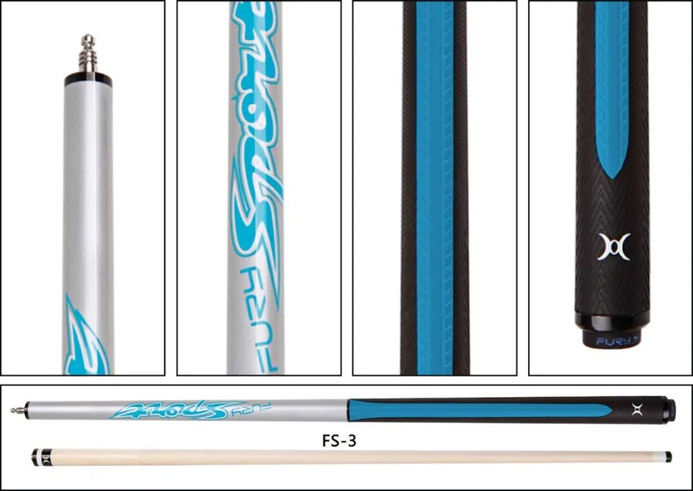 1/2 бильярдных киев бильярдный синий кий/Fury спортивная серия/Бесплатная доставка/FS-3