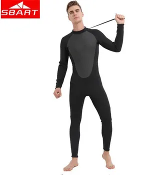 

SBART 3MM Neoprene Scuba Diving Surfing Wetsuit Men Warm Full Body Spearfishing Wet Suit For Triathlon Kitesurfing Jumpsuit