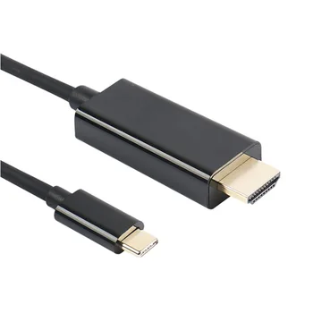 

1.8M USB 3.1 Type C to HDMI Male 4K USB-C To hdmi Video Adapter Cable For MacBook Pro Huawei MateBook ChromeBook Sumsang S8