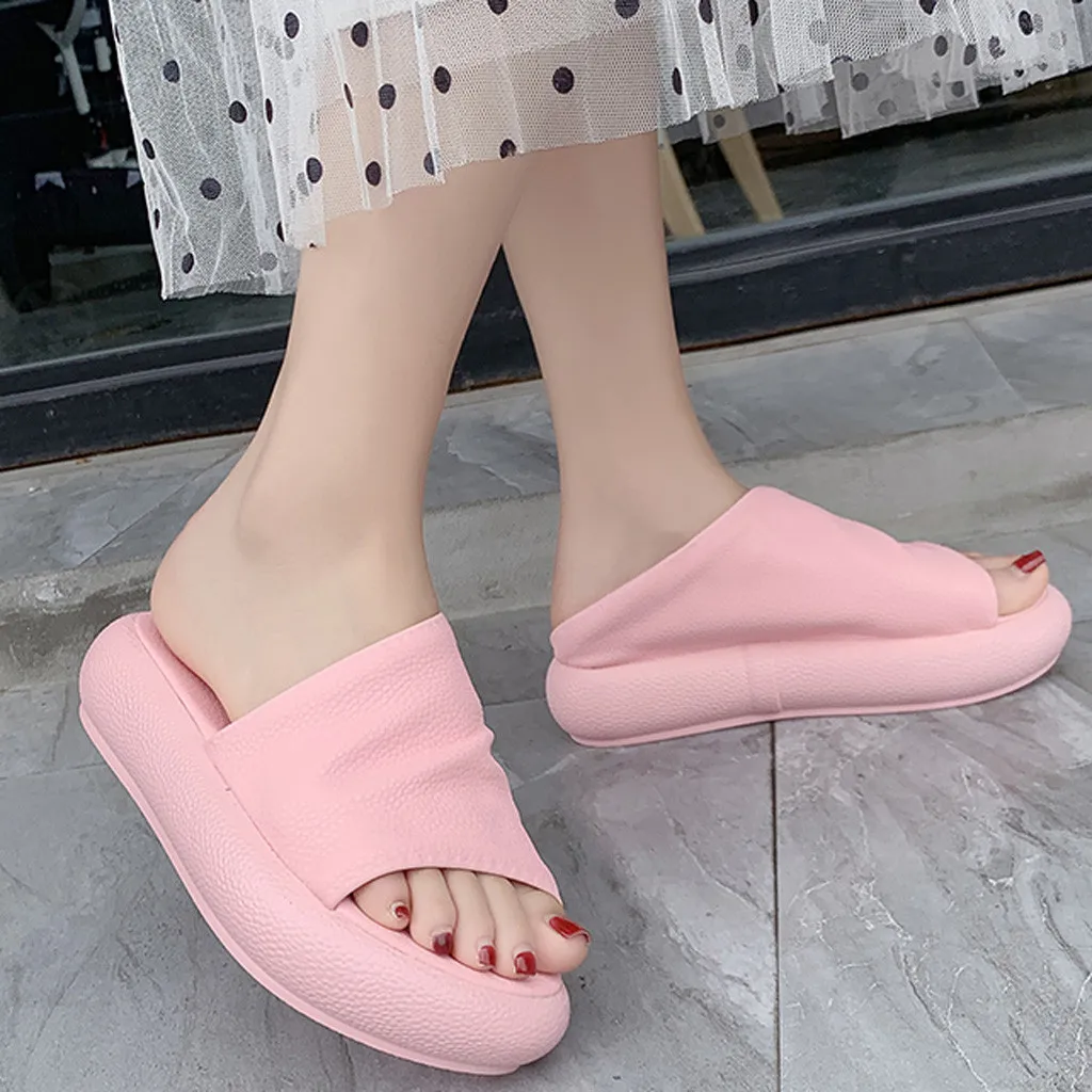 shoes woman sandals high heels women sandals flat casual shoes summer sandals women 2019 summer shoes genuine platform slippers