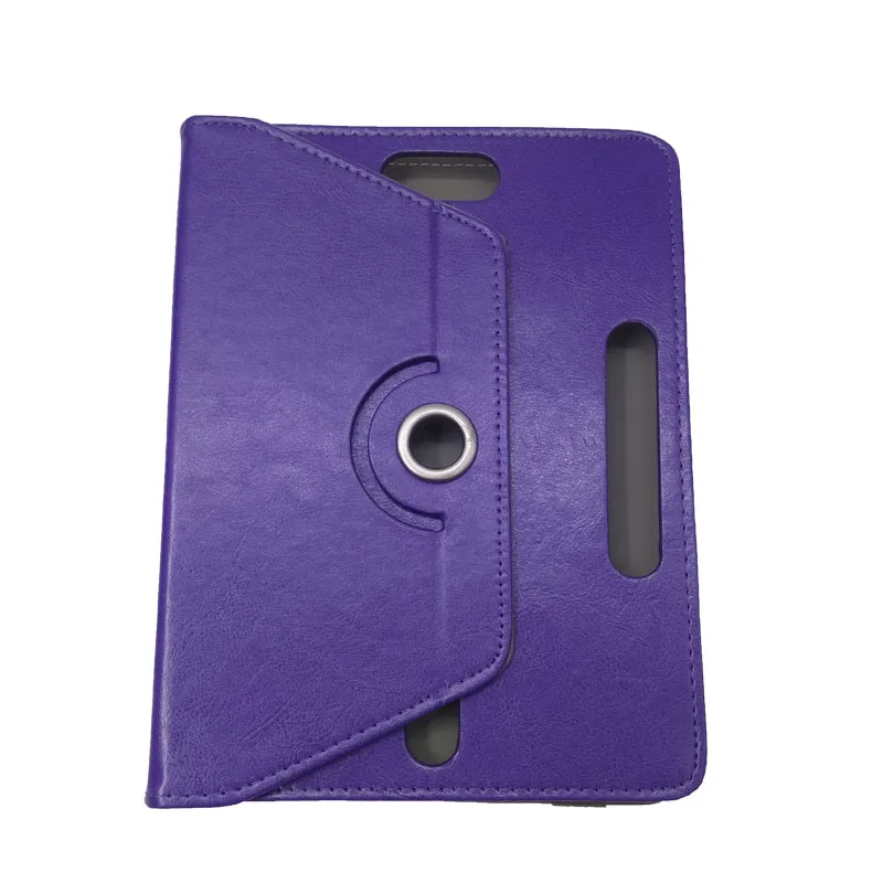 360 Вращающийся чехол Универсальный 10 дюймовый чехол для lenovo Tab E10 10,1 дюймов планшет из искусственной кожи защитный чехол+ ручка - Цвет: purple