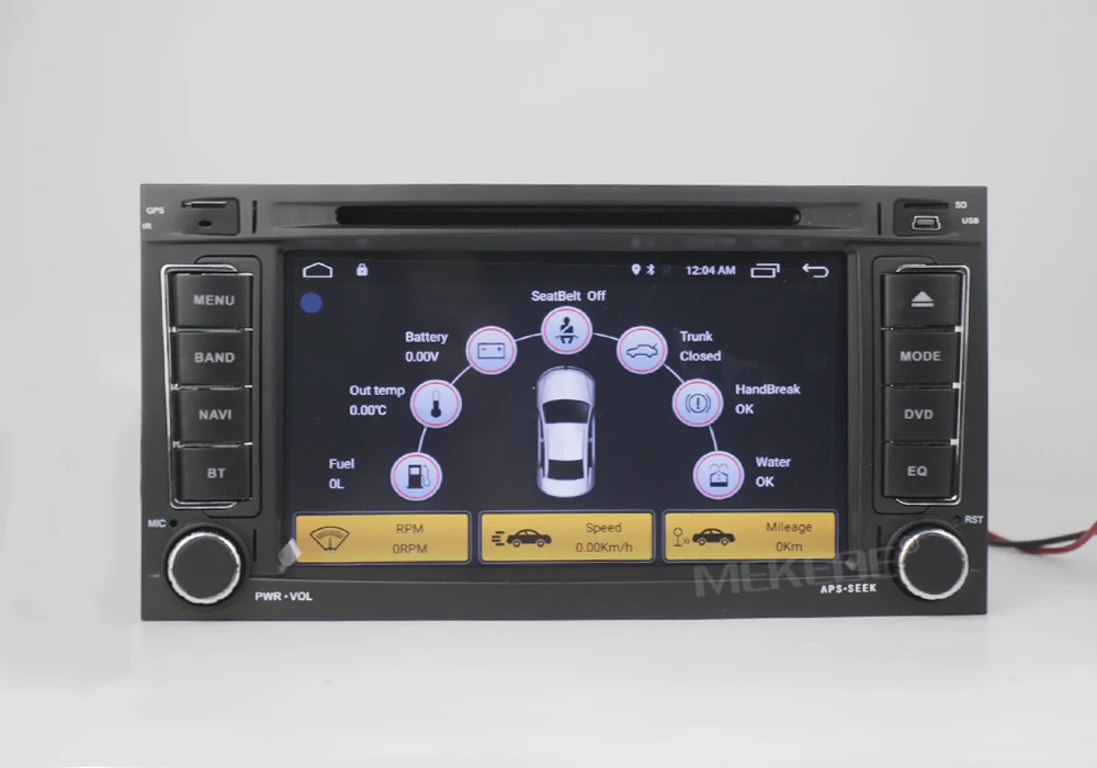 Sale Wholesales! 7 Inch Android 7.1.1 Car DVD Player For VW/Volkswagen/Touareg With Canbus Wifi GPS Navigation Bluetooth Radio 6