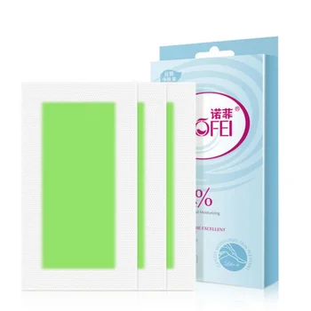 

2018 Recommend 18*9cm Powerful Removal Depilatory Nonwoven Epilator Wax Strip Paper Pad Patch Waxing 10 pcs