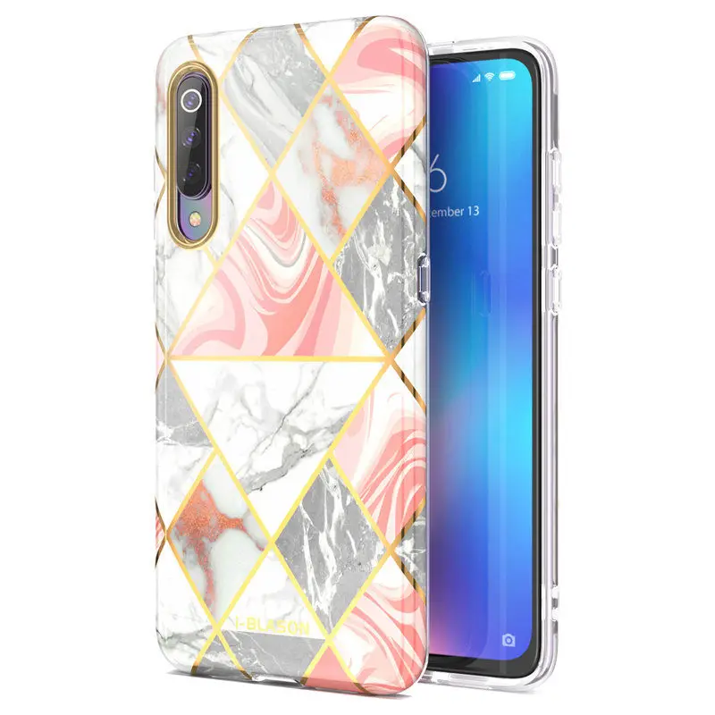 

For Xiaomi MI 9 Case 6.39 inch i-Blason Cosmo Lite Stylish Premium Hybrid Slim TPU Bumper Marble Cover with Camera Protection