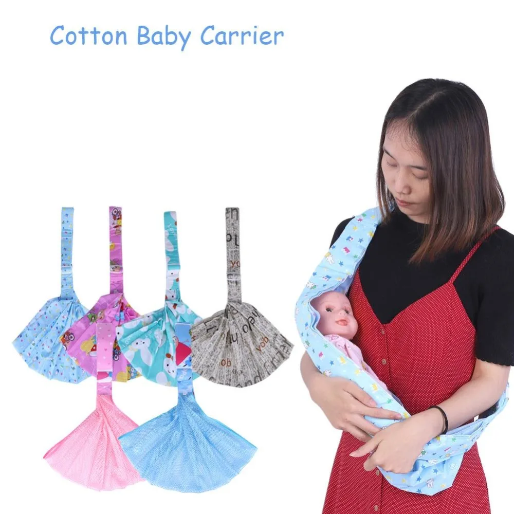 Breathable Cotton Baby Carrier Infant Carrier Strap Adjustable Baby Nursing Cotton Hipseat