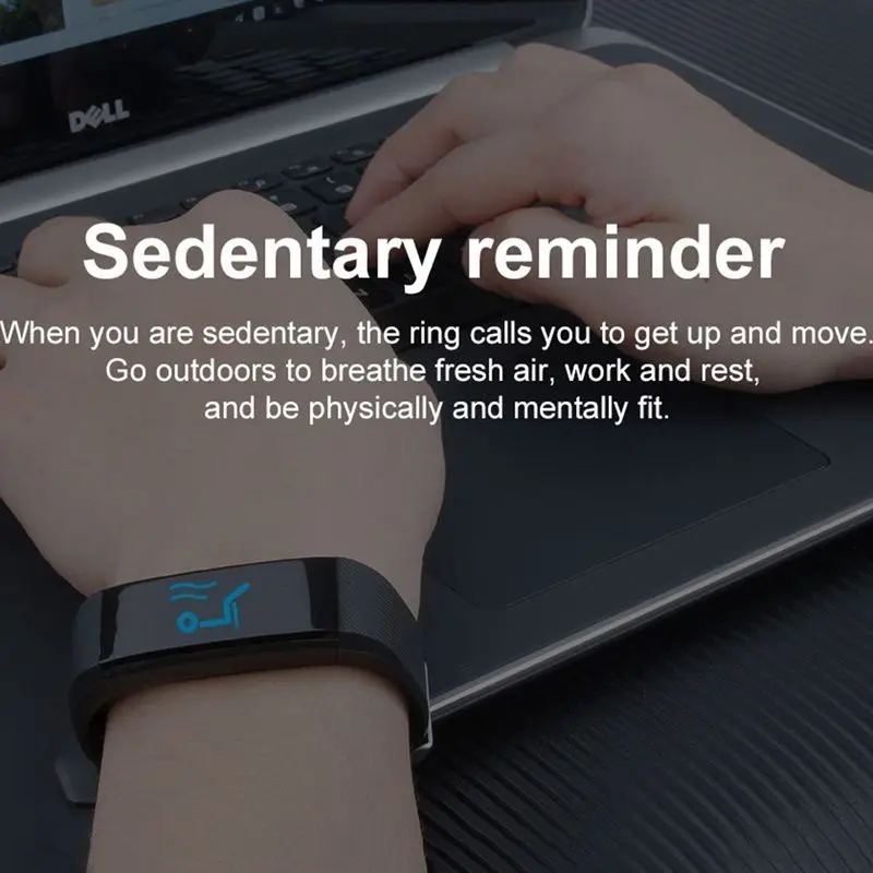 Waterproof Smart Bracelet Watch 115 Plus Blood Pressure Monitoring Heart Rate Monitoring Smart Wristband Fitness Band W