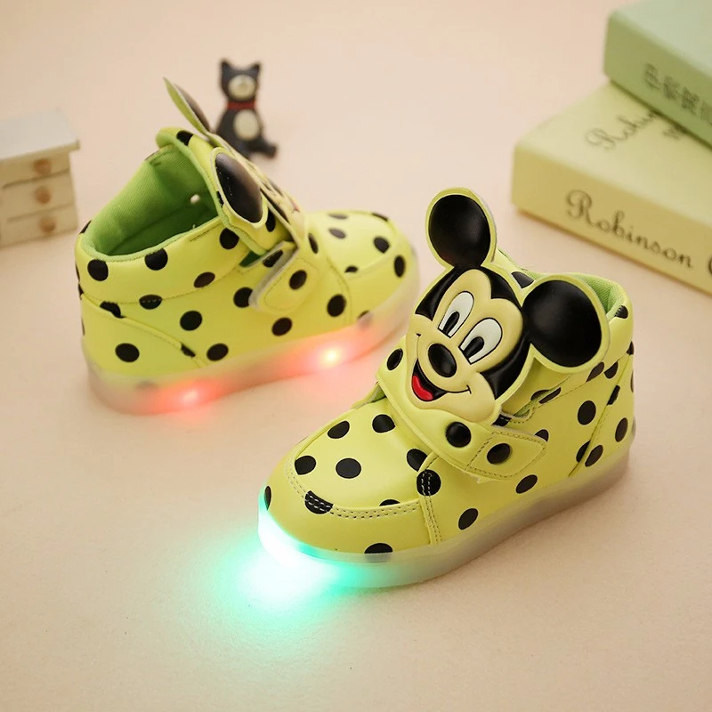 tenis do mickey com led