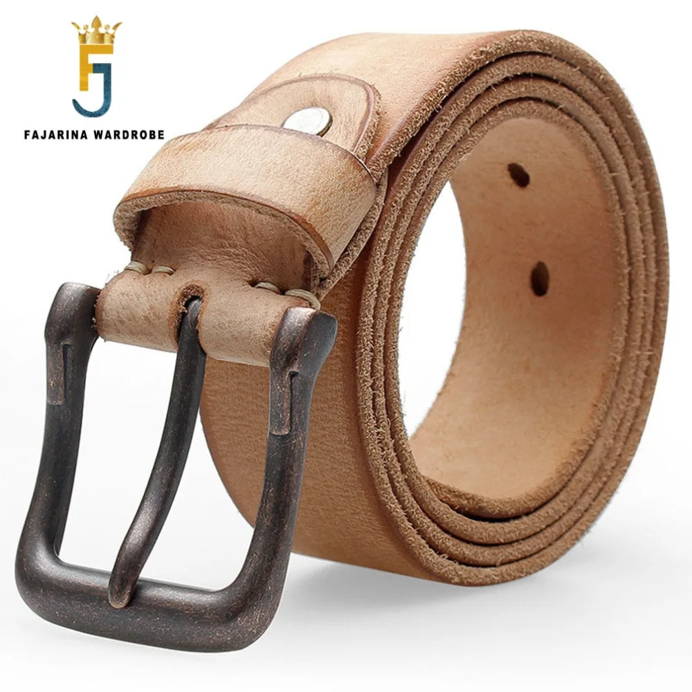 Ремень мужской из натуральной кожи 3 8 см в стиле ретро|pins belt|leather belts for menleather belt |