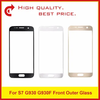 

10Pcs High Quality For Samsung Galaxy S7 G930 G930F G9300 And S7 Edge G935 G935F G9350 Touch Screen Panel Front Outer Glass Lens