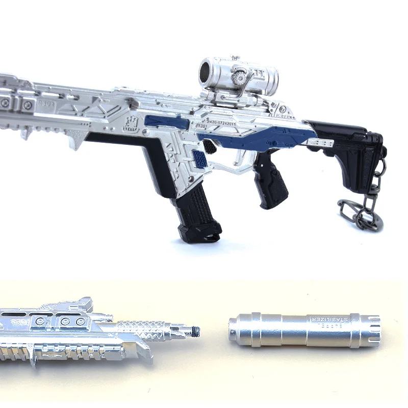 21 см APEX Legends игровые модели оружия игрушки для детей Подарки Battle Royale Сплав Оружие APEX Legends брелок карабины