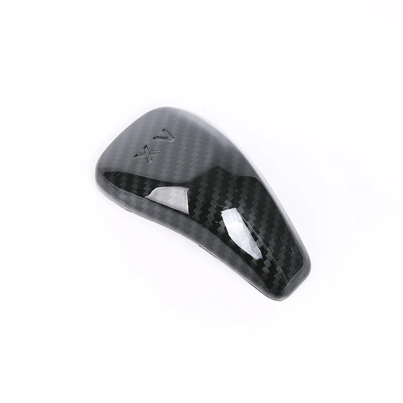Carbon Fibre Gear Lever Decorative Cover for Subaru XV Crosstrek 2018 New Style Interior Accessories Carbon Fibre Gear Lever Decorative Cover for Subaru XV Crosstrek 2018 New Style Interior Accessories