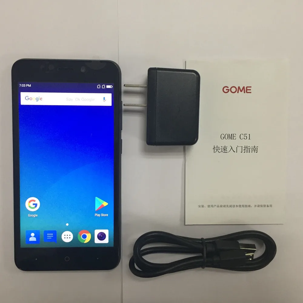 GOME C51 4G LTE мобильный телефон 2G ram 16G rom 5,0 дюймов MSM8909 5.0MP+ 2.0MP Android 7,1 смартфон 2000mAh батарея сотовый телефон