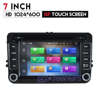 

7 Inch 2 Din Android9.0 Car Video DVD Player Audio Stereo Multimedia For VW/Skoda/Golf/Polo AUX Rds Radio GPS Wifi DAB+Headunit