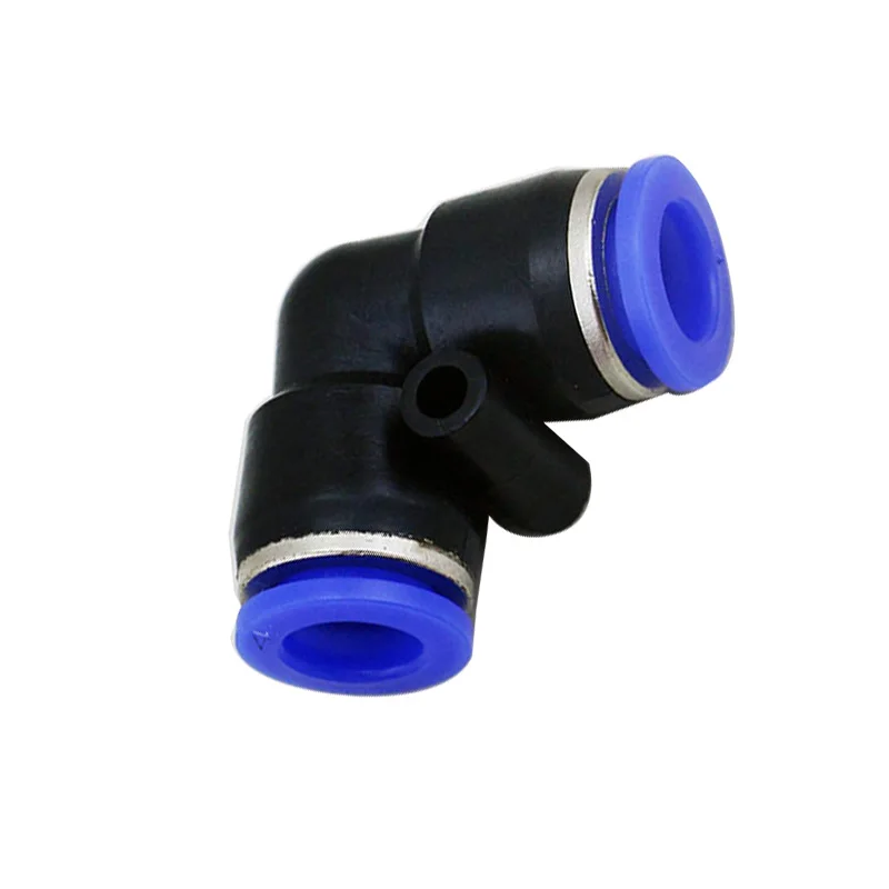 

PV-04 plastic air pneumatic fitting L type elbow hose 4mm quick tube connector angle pipe joint