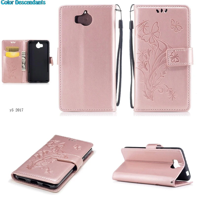 Кожаный чехол для huawei Y5 2017 MYA L23 L03 L02 L22 на телефонные чехлы Y 5 L02|case flip|leather casecase for |