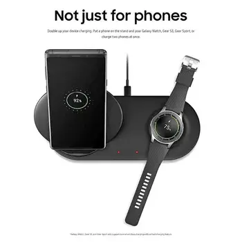 

Wireless Charger Fast Charging Dual Dock Dual EP-N6100TBCGCN for Samsung Galaxy Note 9 Mobile Phone for Samsung Galaxy Watch