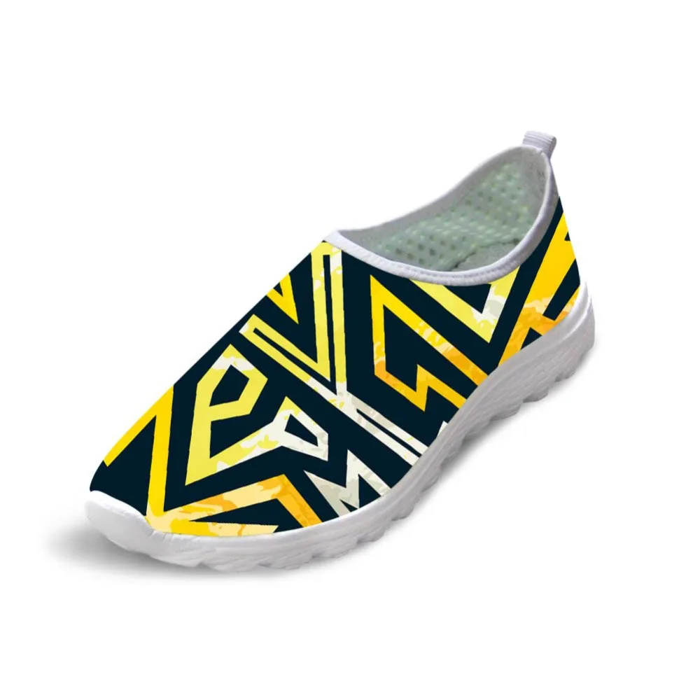 

Graffiti Print Fashion Summer Shoes Men Casual Water Shoes Air Mesh Shoes Large Sizes Lightweight Breathable Slip-On