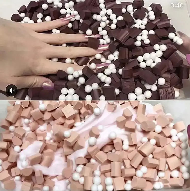 

New 70pcs Sponge Slime Beads Supplies DIY Slime Accessories For Slime Stuff Foam Clay Mud