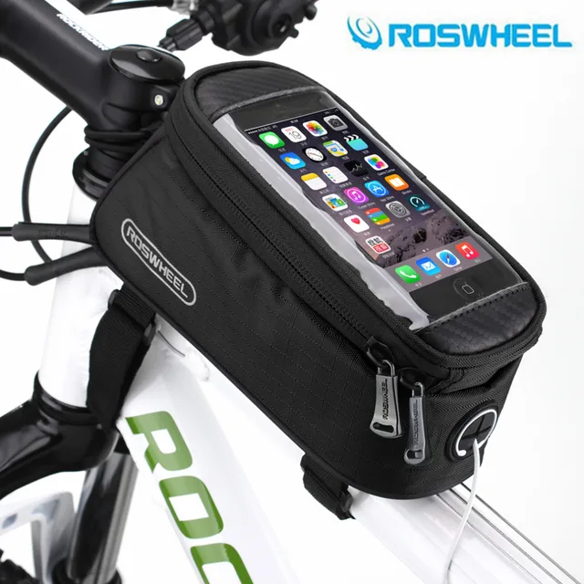 Cheap ROSWHEEL 4.8" 5.7"Cycling Bike Bicycle bags panniers Frame Front Tube Bag For Cell Phone MTB Bike Touch Screen Bag Cheap ROSWHEEL 4.8" 5.7"Cycling Bike Bicycle bags panniers Frame Front Tube Bag For Cell Phone MTB Bike Touch Screen Bag