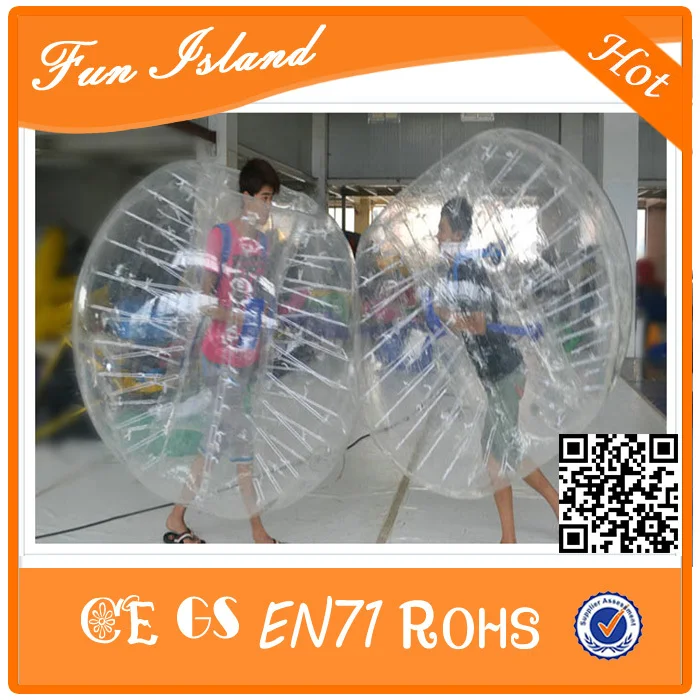 Низкая цена! 1.7 м забавные качество надувной пузырь футбол/Футбол, человеческий пластиковый шар