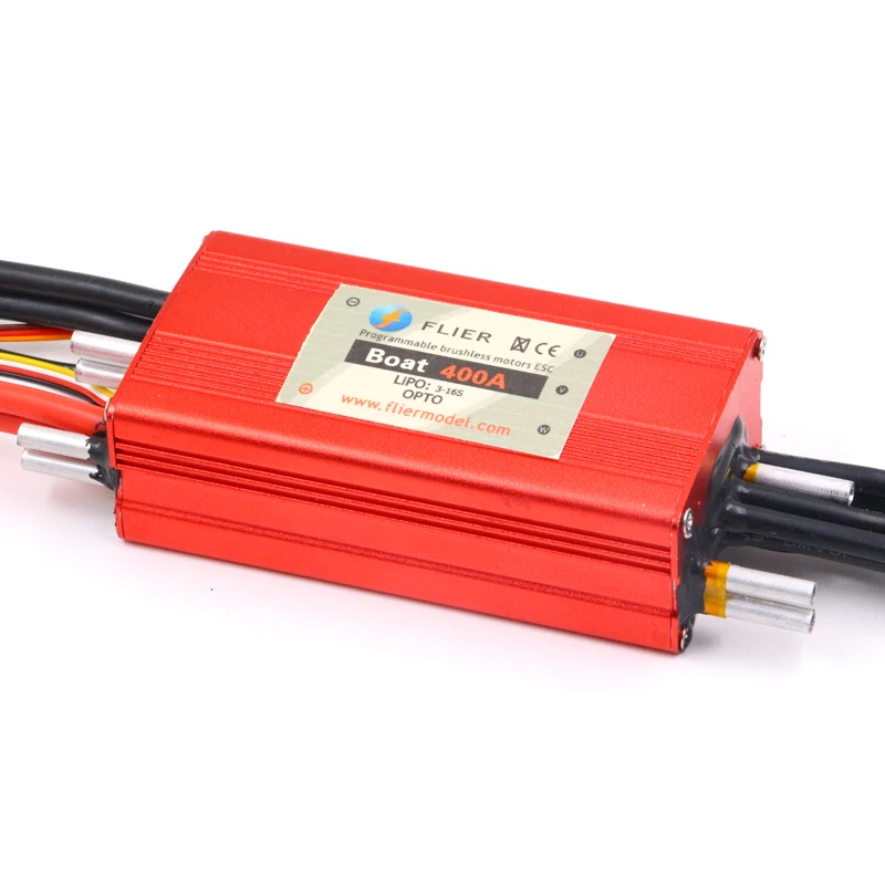 FATJAY FLIER 400A ESC 3 16S Бесщеточный водонепроницаемый контроллер скорости с программным