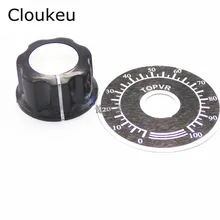 MF-A04 6mm interruptor botão Potenciômetro chapéu RV24YN20S RV30YN20S WX112 WX050 WTH118 WH118 WX111 WX030 WX110 WX010
