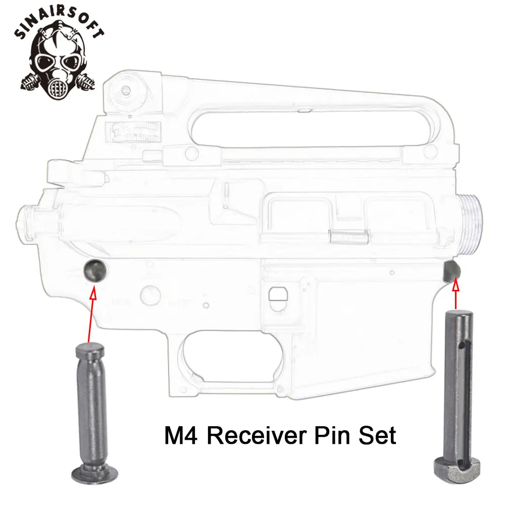 

Metal Quick Release Enhance Lock Body Receiver Assemble Pin Set For AEG M4/M16 Paintball Airsoft Hunting Shooting Accessories