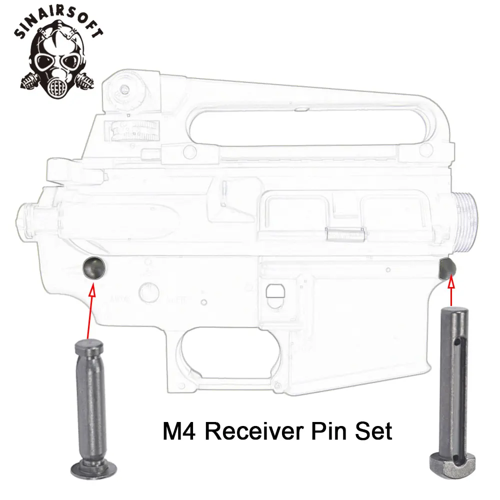 المعادن سريعة الإصدار تعزيز قفل الجسم استقبال تجميع دبوس مجموعة ل AEG M4/M16 الألوان الادسنس الصيد اطلاق النار اكسسوارات