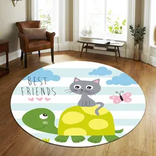 Прямые продажи с фабрики кухня гостиная ковер на диван Таблица прикроватный коврик компьютер круговой печати коврик матрас для спальни