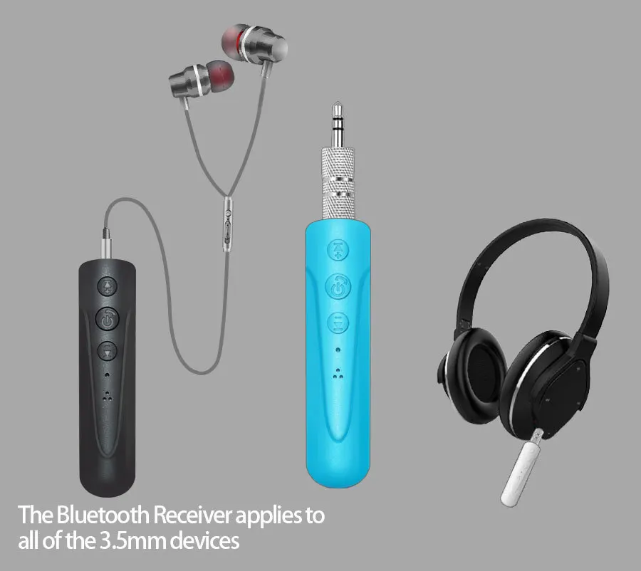 Elistoooop стерео 3,5 мм Blutooth беспроводной для автомобильной музыки аудио Bluetooth приемник адаптер Aux для наушников приемник разъем
