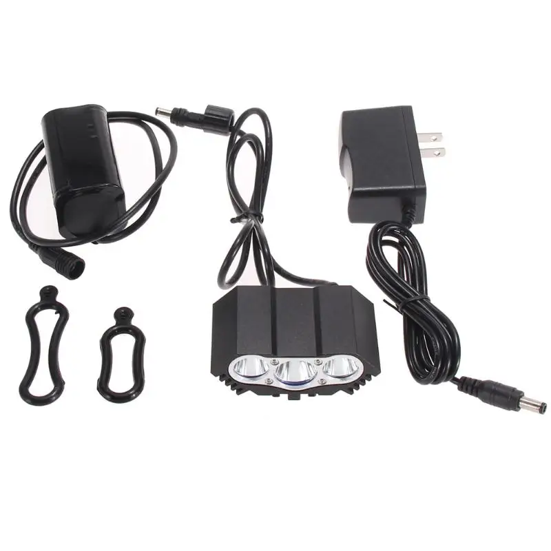 Discount 7500LM 3x CREE XML T6 LED Bike Headlight HeadLamp + 18650 Battery + Charger 5 Discount 7500LM 3x CREE XML T6 LED Bike Headlight HeadLamp + 18650 Battery + Charger 5