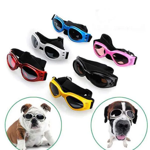 Fashion Pet Dog Goggles Stylish UV Sunglasses Doggie Puppy Adjustable