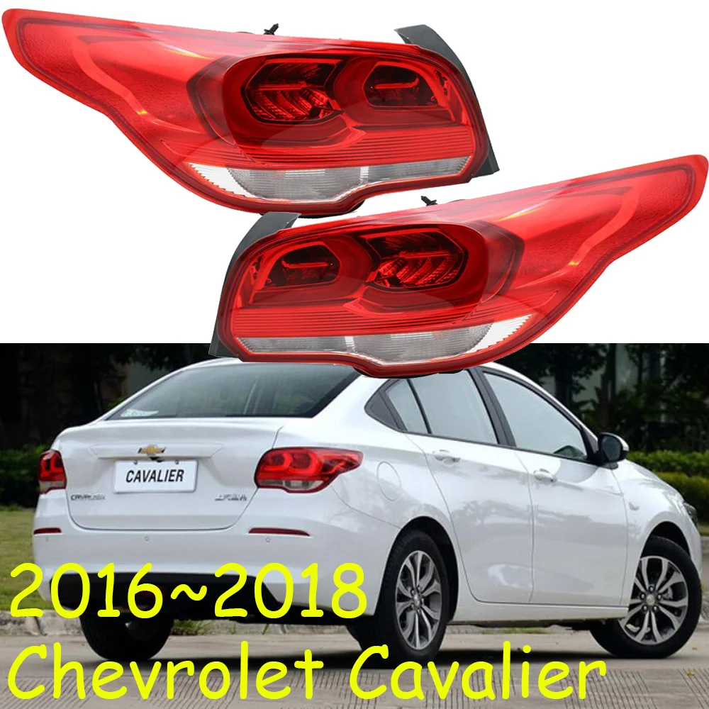 2X For Chevrolet Cruze 2016-2018 LED Rear Bumper Lamp Reflector Tail Brake Light