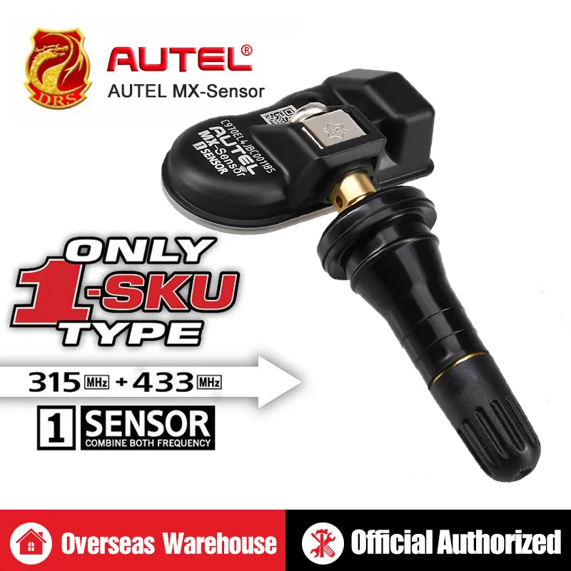 

8pcs/lot Original Autel MX-Sensor 433MHz Universal Programmable TPMS Sensor Special Built For Tire Pressure Sensor MX Sensor