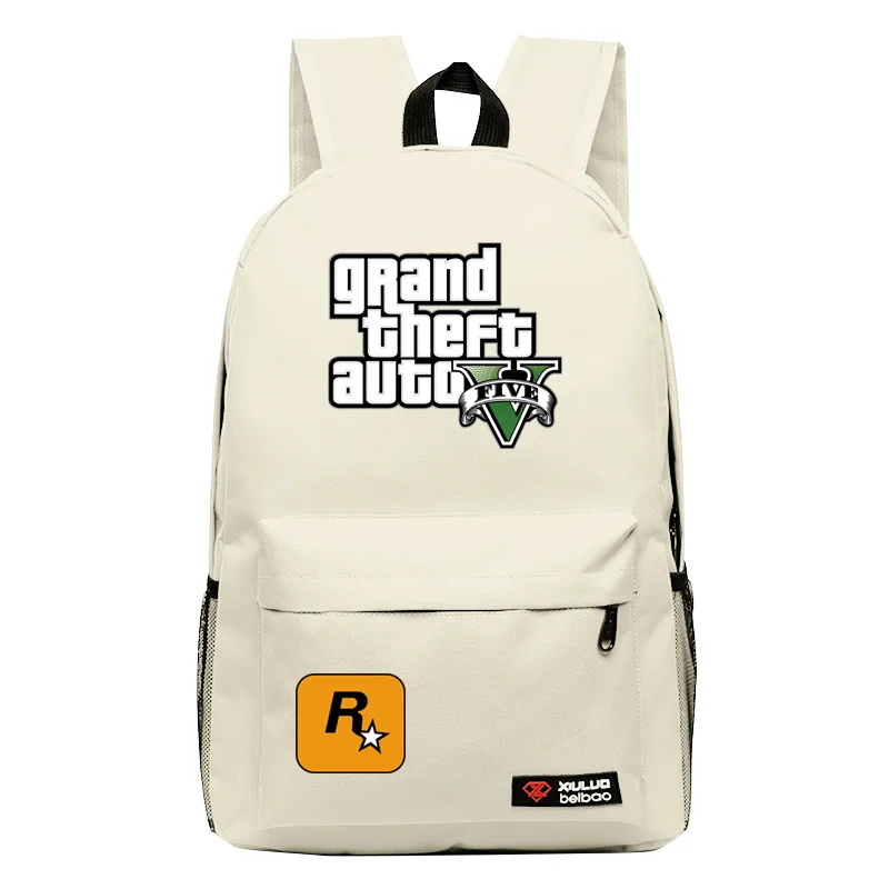 New Arrivals GTA5 Backpack for Boys and Girls Back to School Bag for