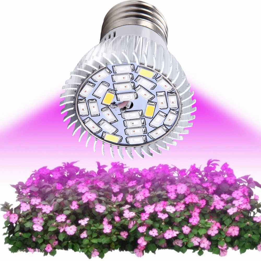 (10pcs/lot) Full Spectrum led grow light bulb E27 E14 GU10 Led Growing Lamp Vegetables