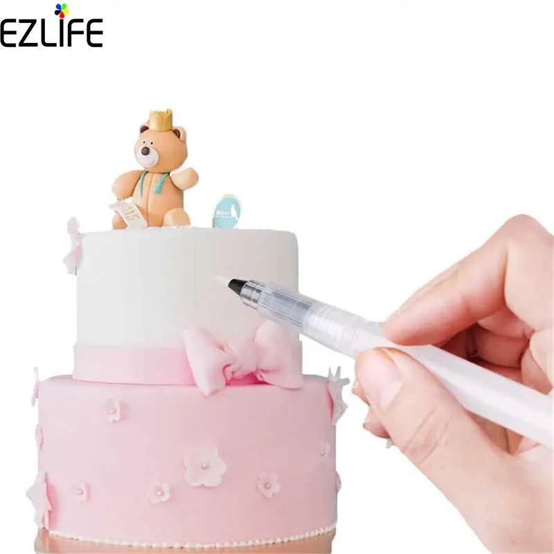 

Plastic Sugarcraft Cake Decorating Pen Icing Piping Flower Modelling Tool Fondant Cake Wedding Decorating Tools 3pcs/set CF0069