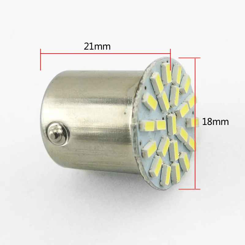 100 шт. стробоскоп 1157 Led P21/5 Вт BAY15D P21W BA15S 1156 22 Стробоскоп 3014 Smd Автомобильная