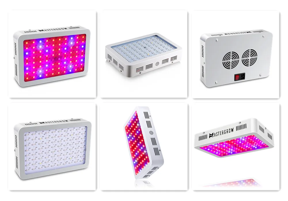 Полный спектр 300/600/800/900/1000/1200/1800/2000W LED Grow Light 410-730nm для комнатных растений и цветок парниковых расти палатку