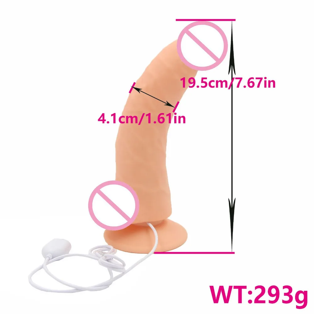 Suction Cup Big Dildos Vibrators For Women Huge Dildo Realistic Penis Dick Rechargeable Controller Sex Toys For Woman Sex Shop