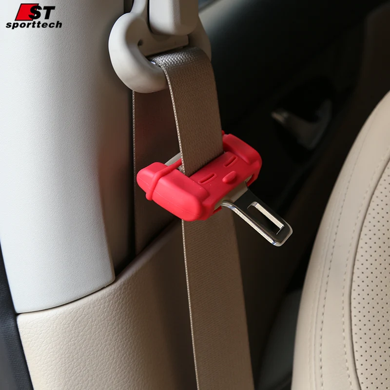 Car Seat Belt Buckle Protector Cover For Ford Kia Rio Skoda Octavia
