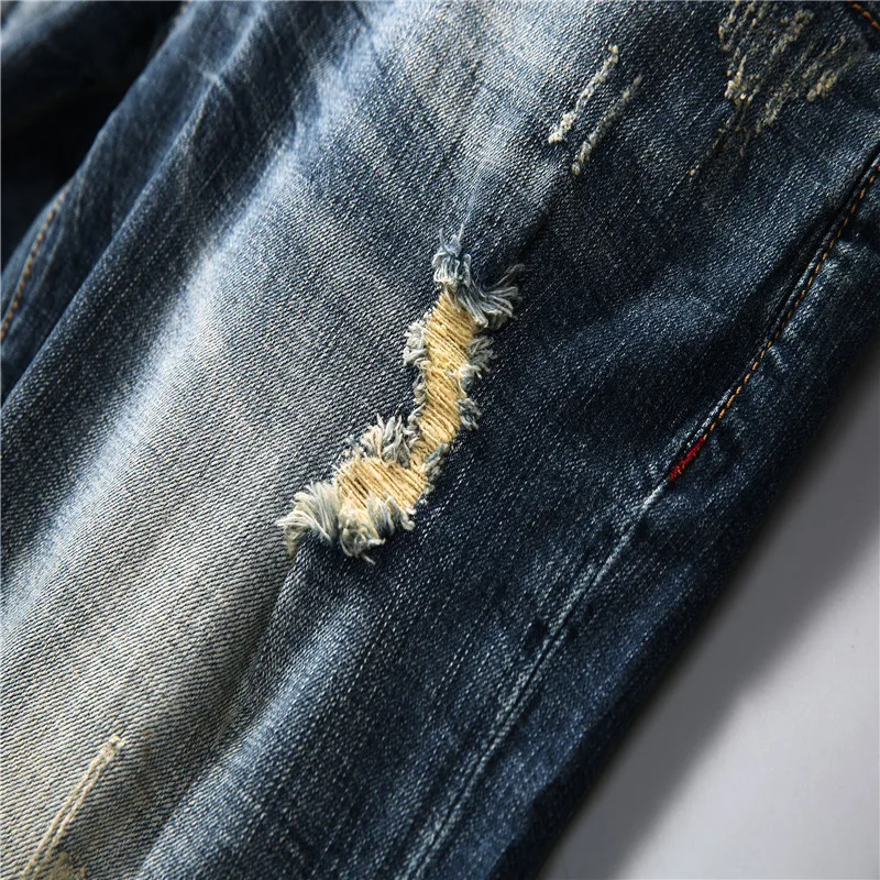 DIAOOAID новые модные мужские рваные короткие джинсы брендовая одежда хлопковые шорты дышащие джинсовые шорты мужские Индивидуальные шорты