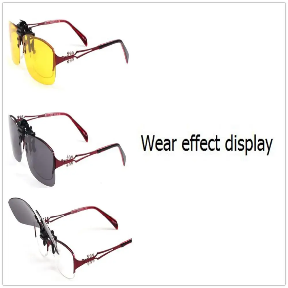 Модные мужские солнцезащитные очки Gafas с клипсой, UV400, поляризационные, для рыбалки, день/ночь, очки для велоспорта